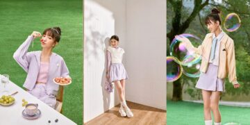 adidas Sportswear早春新時尚 粉紫色迷人穿搭