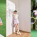 adidas Sportswear早春新時尚 粉紫色迷人穿搭