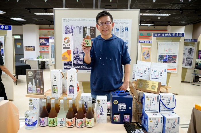 馬祖長岐山燒酒介紹。(圖/馬管處提供)