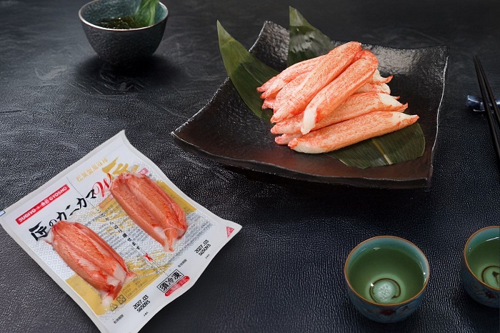全聯SUGIYOX魚匠GYOSHO松葉蟹風味棒,單包98元、2包188元。(全聯提供)