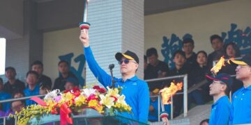 警大校運會熱力開幕　吳堂安：推動災防學院與 AI 偵查實驗室、全面強化警察教育