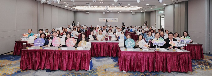 「115年運動村里認證」全臺起跑記者會暨北區說明會全體合影。(圖/運動部提供)