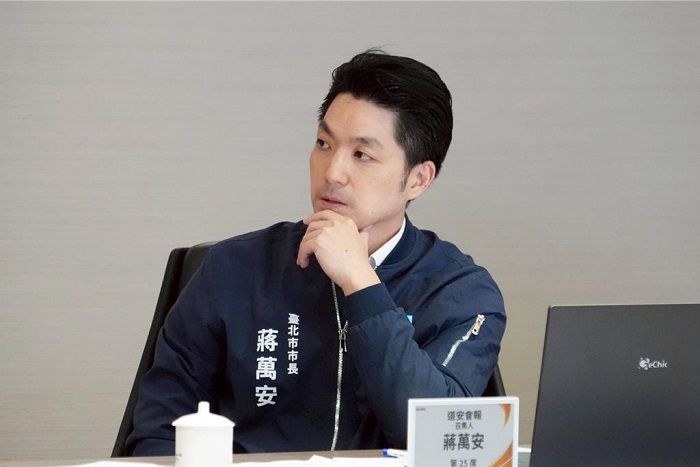 台北市長蔣萬安。(台北市政府提供)