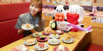 林襄搶頭香！喜賀壽司郎來台5周年 線上直播餵襄民吃壽司