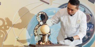 GODIVA中秋限定登場！亞太區巧克力大師王艷炫「滿月與星軌」秀驚豔全場