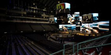 金曲獎睽違3年 首度重返臺北小巨蛋 文化部長史哲探班新人獎入圍彩排 曝光「漣漪」舞台造型