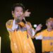 杜德偉現身台中洲際棒球場 於賽後 「勁歌金曲K歌榜」 壓軸開唱
