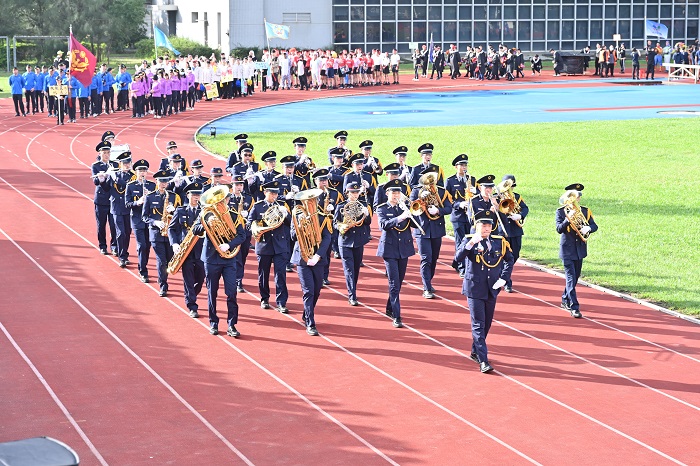警大校運現場。(圖/警大提供)