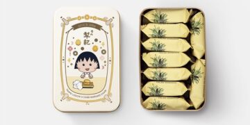 櫻桃小丸子粉絲快收！台北犁記推超萌「小鐵盒鳳梨酥禮盒」中秋限定