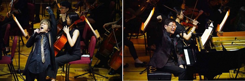 左:原唱北谷洋 ;右:原作曲家田中公平。(圖/牛耳藝術提供)